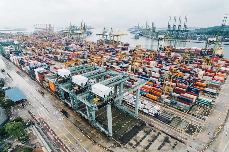 Container port operations